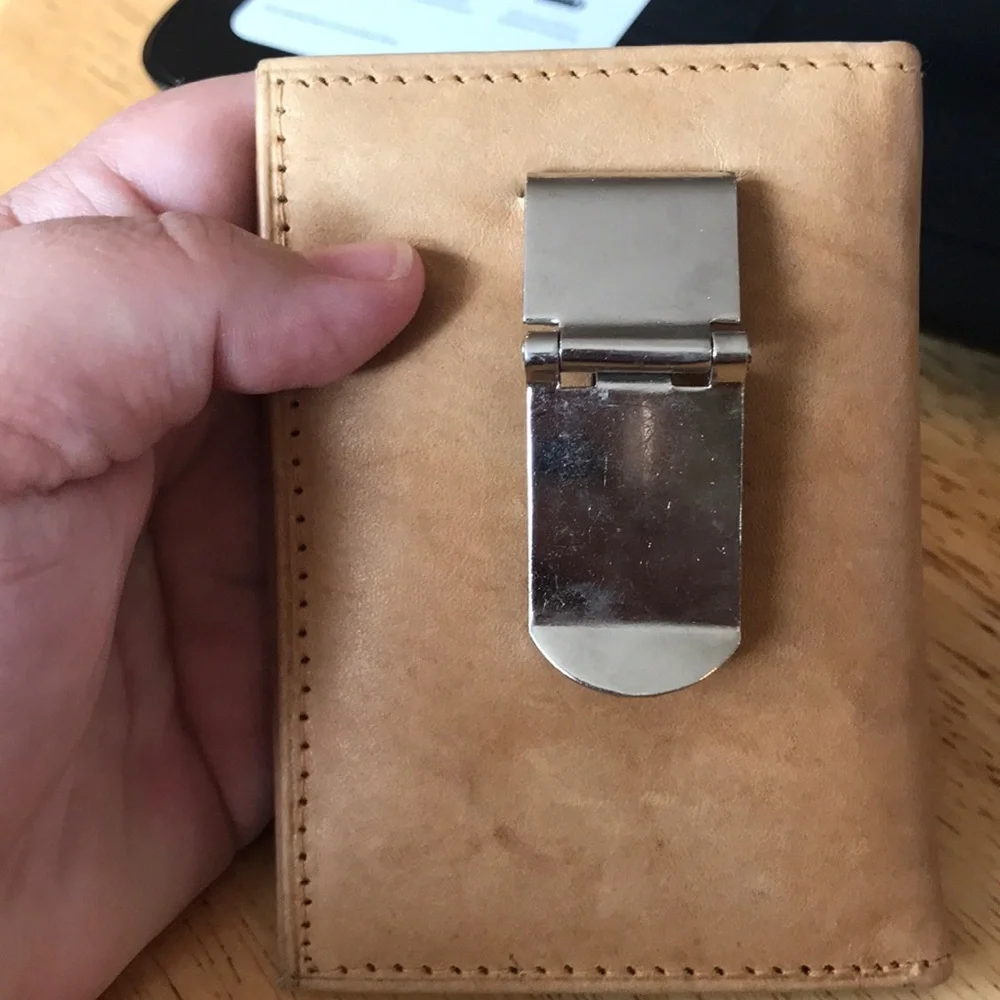 New Card holder in camel color w cc slots